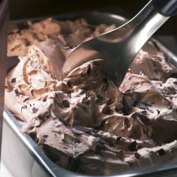 Schokolade Eis mit Löffel (Gelato Spoon)